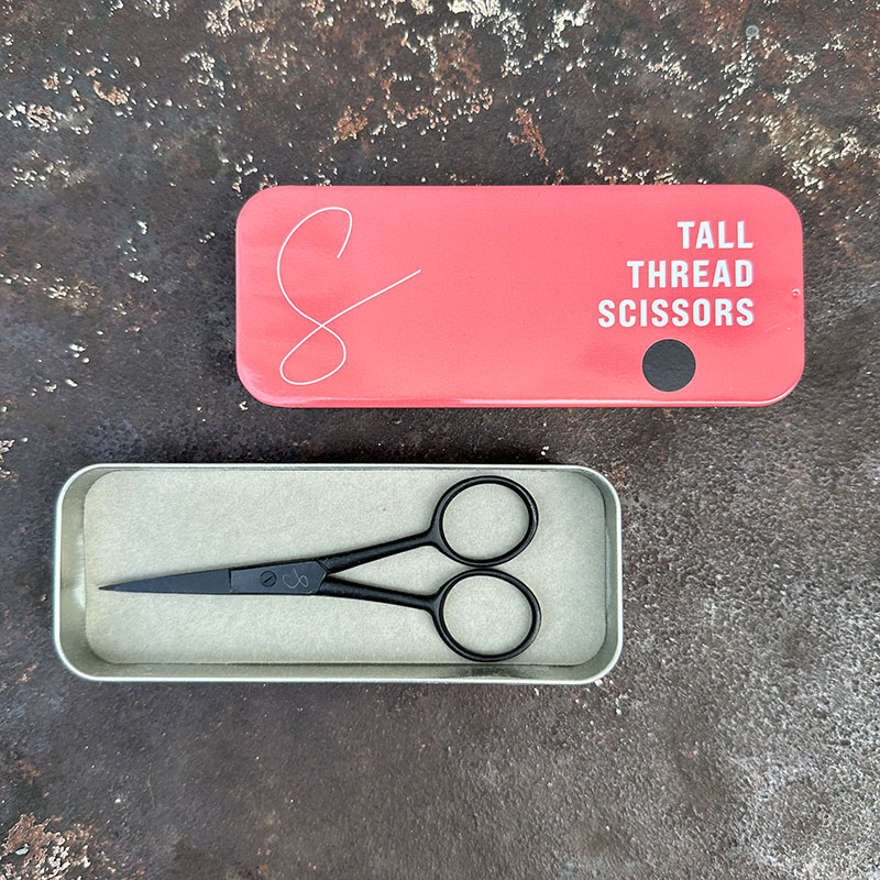 Sewply - Tall thread Scissors / Fadenschere - Black