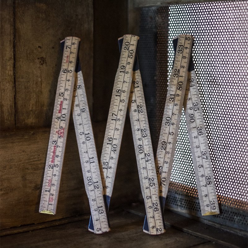 Merchant and Mills - Wooden Folding Ruler