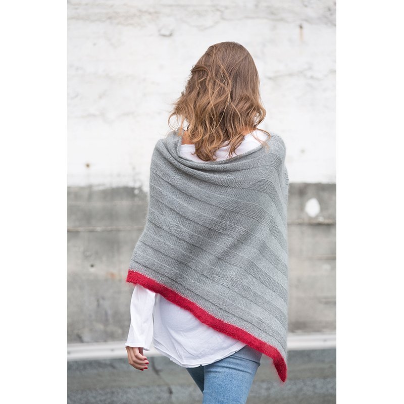 Anleitung Red Feather Poncho